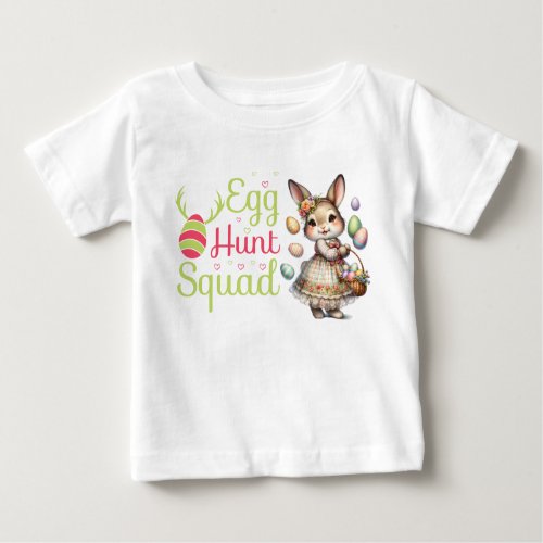 Easter Egg Hunt Squad Baby T_Shirt