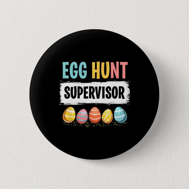 Easter Egg Hunt Supervisor 3  Button (Front)