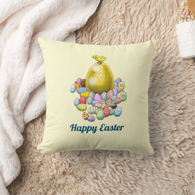 Easter Egg Hunt Tote Bags Throw Pillow (Blanket)