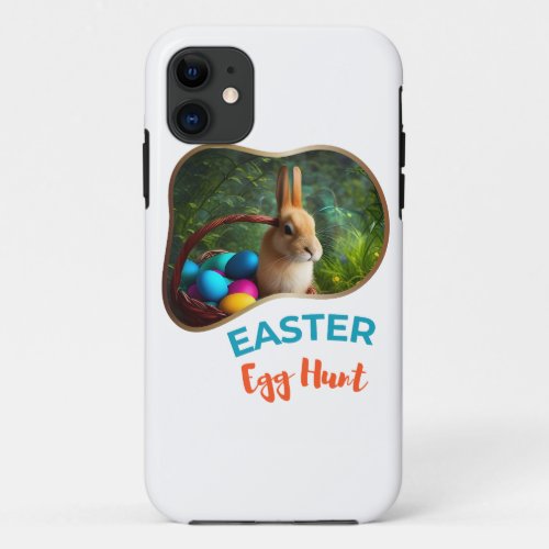 Easter Egg Hunt _ Vector iPhone 11 Case