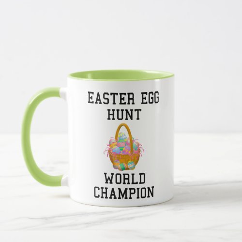 Easter Egg Hunt World Champion Funny Easter Mug