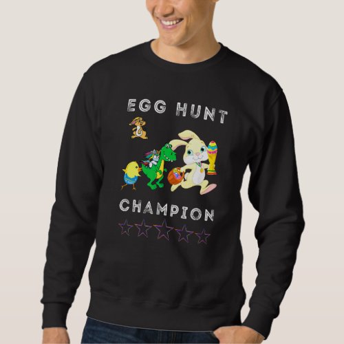 Easter Egg Hunt World Champion Sunday Awards Cup T Sweatshirt