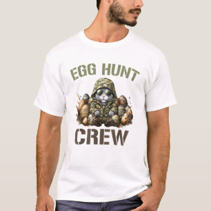 Easter Egg Hunter Crew Camo Hunting Easter Day T-S T-Shirt