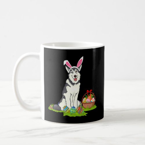 Easter Egg Hunting Bunny Labrador Retriever Dog Ea Coffee Mug