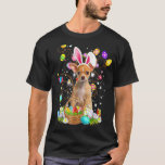 Easter Egg Hunting Chihuahua Dog Easter Day T-Shirt