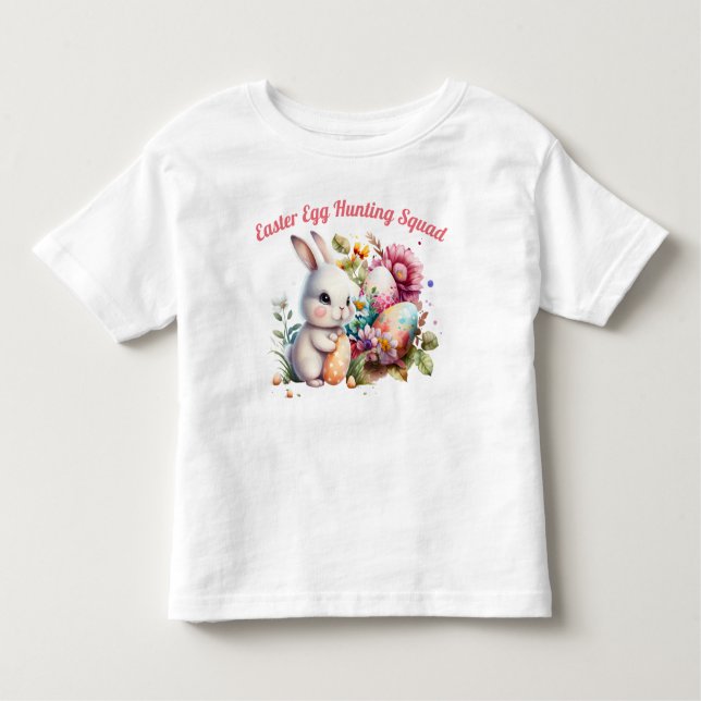 Easter Egg Hunting Squad Toddler T-shirt (Front)