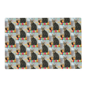 Easter Egg Indigo Placemat