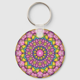 Easter Egg Kaleidoscope Keychain