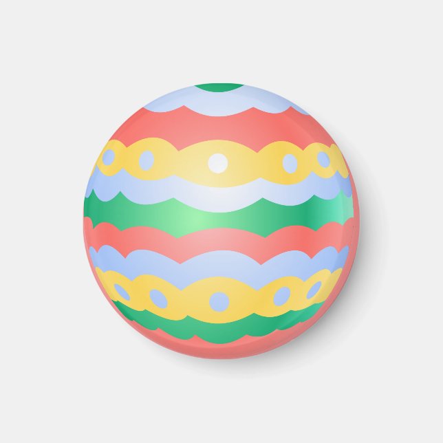 Easter Egg Magnet Festive Easter Egg Decorations (Front)