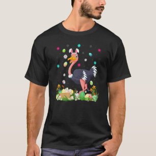 Easter Egg Ostrich Bird Easter Sunday T-Shirt