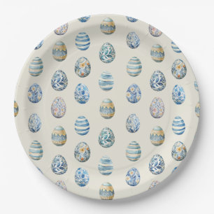 Easter Egg Paper Napkin Plates