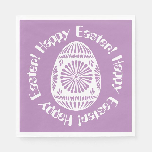 Easter Egg paper napkins 2 (Front)