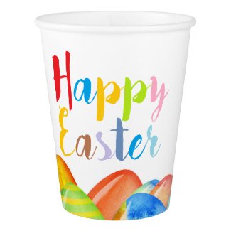 Easter Egg Pastel Paper Cup