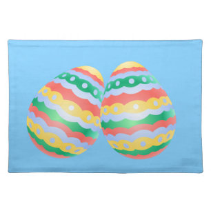 Easter Egg Place Mats Easter Party Decor