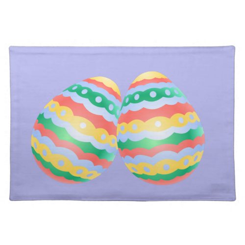 Easter Egg Place Mats Easter Party Decor