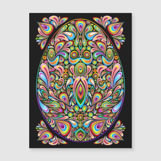 Easter Egg Psychedelic Design (Front)