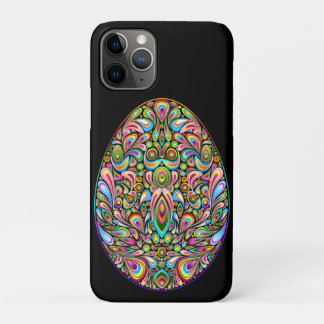 Easter Egg Psychedelic Design Kids Organic T-Shirt iPhone 11 Pro Case