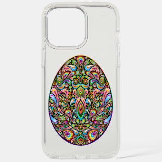 Easter Egg Psychedelic Design Kids Organic T-Shirt iPhone 15 Pro Max Case