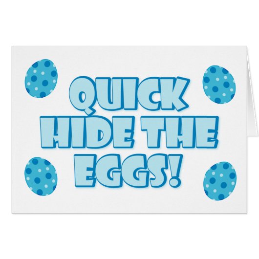 Easter Egg Saying Cards (Front Horizontal)