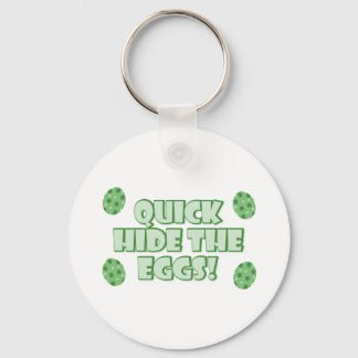 Easter Egg Saying Keychain