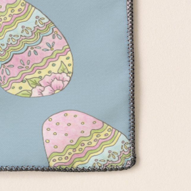 easter egg scarf (Detail)