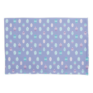 Easter egg/spring pastel pillow case