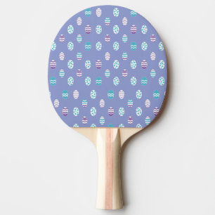 Easter egg/spring pastel ping pong paddle