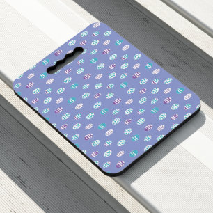 Easter egg/spring pastel seat cushion