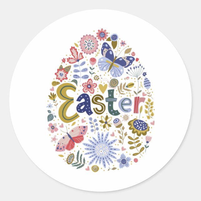 Easter Egg Sticker (Front)