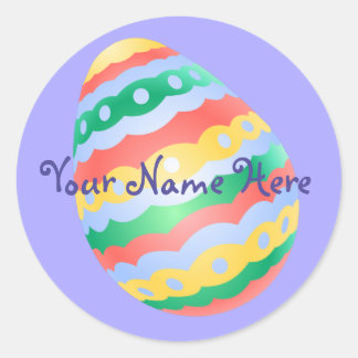 Easter Egg Stickers Classic Easter Egg Stickers