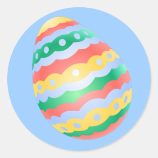 Easter Egg Stickers Classic Easter Egg Stickers