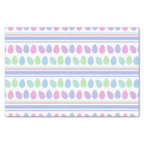 Easter Egg Stripes Tissue Paper