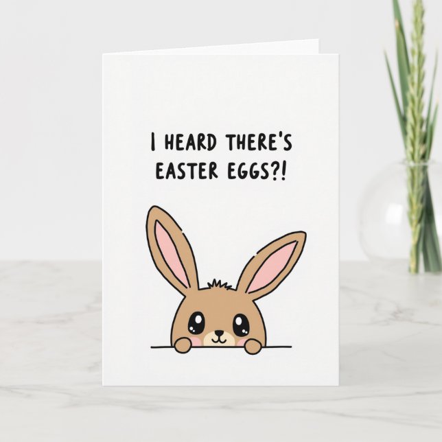 Easter Egg Surprise Card (Front)