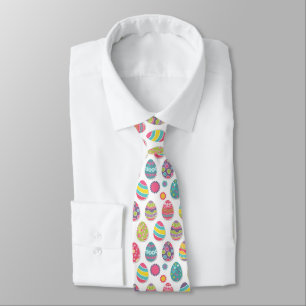 Easter Egg Themed Tie Easter Attire