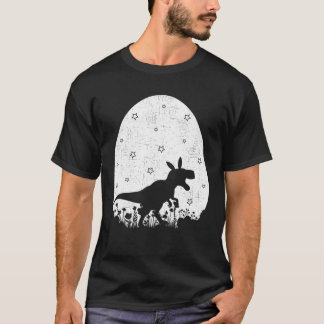 Easter Egg Vintage Retro Style Funny Dinosaur East T-Shirt