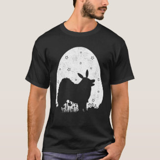 Easter Egg Vintage Retro Style Samoyed Dog Easter T-Shirt