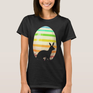 Easter Egg Vintage Style Ferret Easter Egg T-Shirt