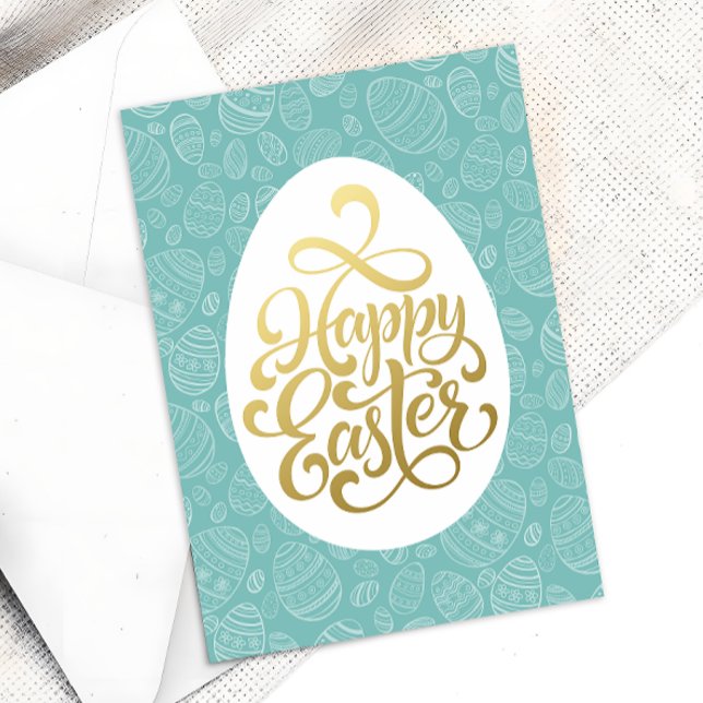 Easter Egg Wishes Holiday Card (Creator Uploaded)