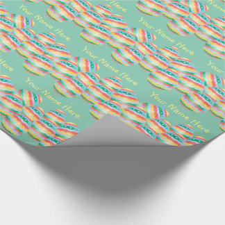 Easter Egg Wrapping Paper Custom Easter Giftpaper