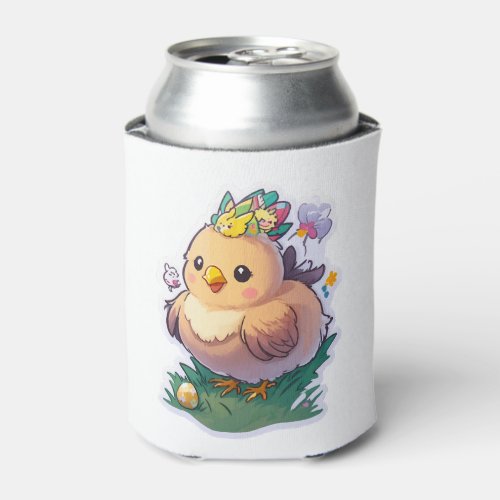 Easter Egger Chicken Cute Can Cooler