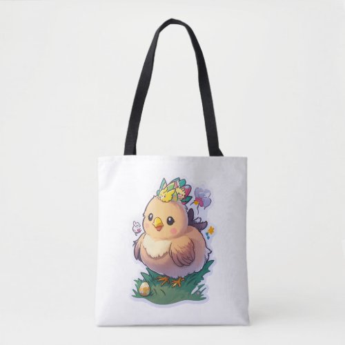 Easter Egger Chicken Cute Tote Bag