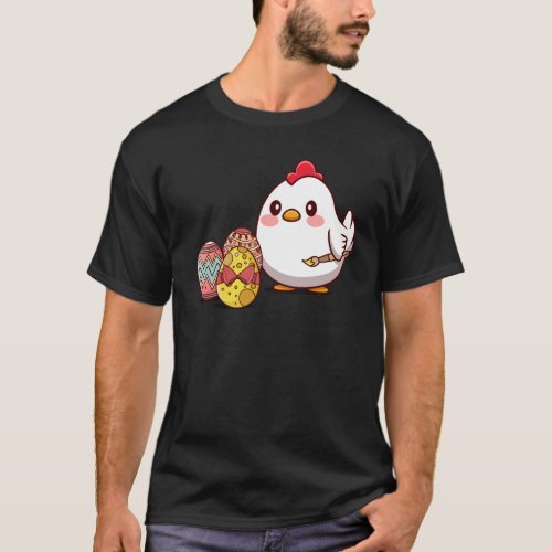 easter egger easter eggs chicken T_Shirt