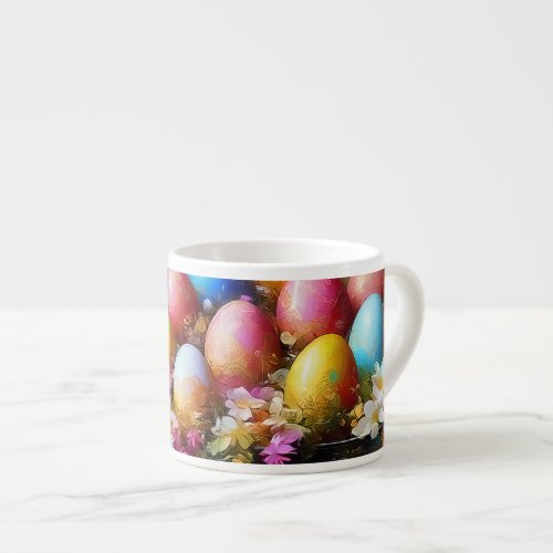 Easter Eggs And Flowers _ 10 Mug