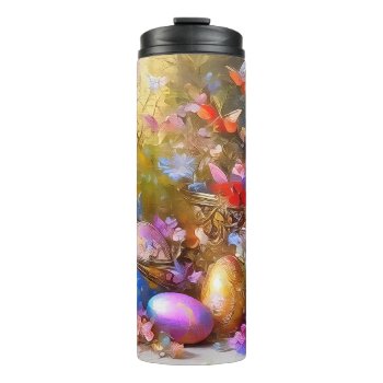 Easter Eggs And Flowers - 12 Mug by VintageStyleStudio at Zazzle