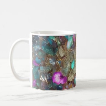 Easter Eggs And Flowers - 22 Mug by VintageStyleStudio at Zazzle