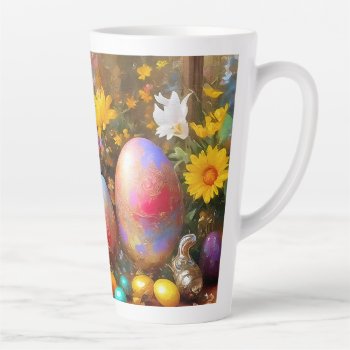 Easter Eggs And Flowers - 27 Mug by VintageStyleStudio at Zazzle