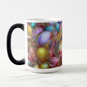 Easter Eggs And Flowers - 29 Mug by VintageStyleStudio at Zazzle