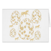 Easter eggs and horses (Front Horizontal)