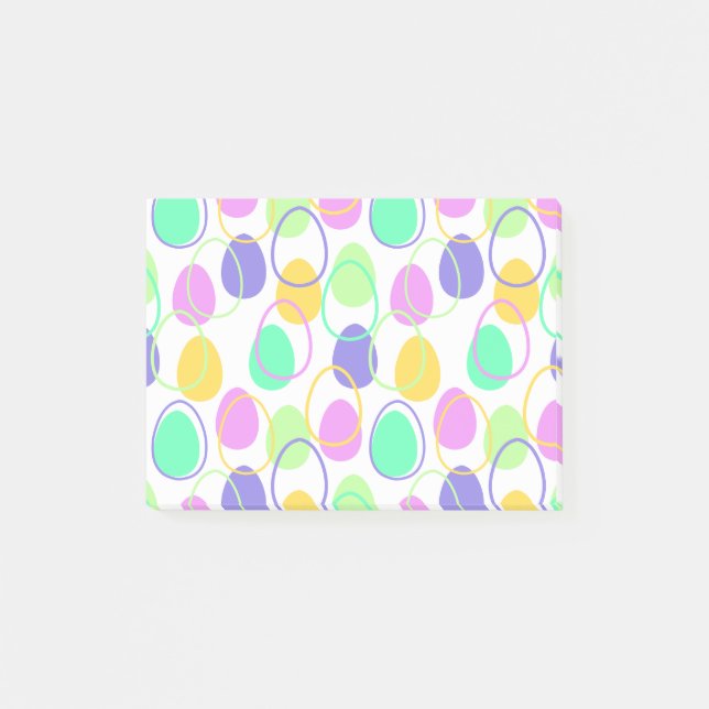 Easter Eggs and Outlines  Post-it Notes (Front)