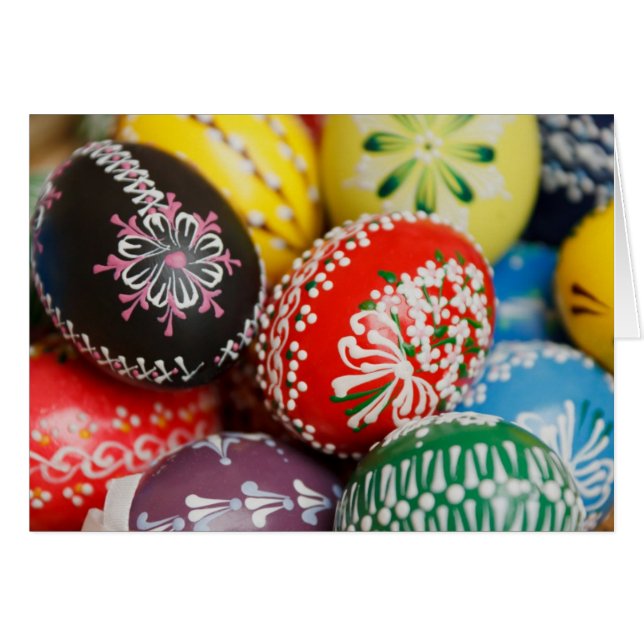 Easter Eggs Cards (Front Horizontal)